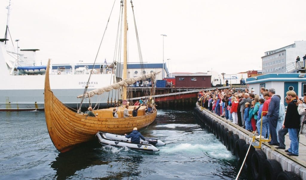 Viking boat