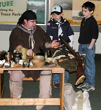 The Tombigbee Pioneers are a group of Mississippi historical reenactors who bring the history of the Natchez Trace to life.