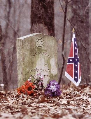 Just north of NPS headquarters at Milepost 269 are 13 graves belonging to unknown Confederate soldiers who may have died at Shiloh, History of Natchez