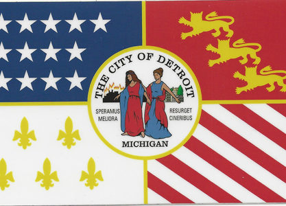 Detroit City Flag