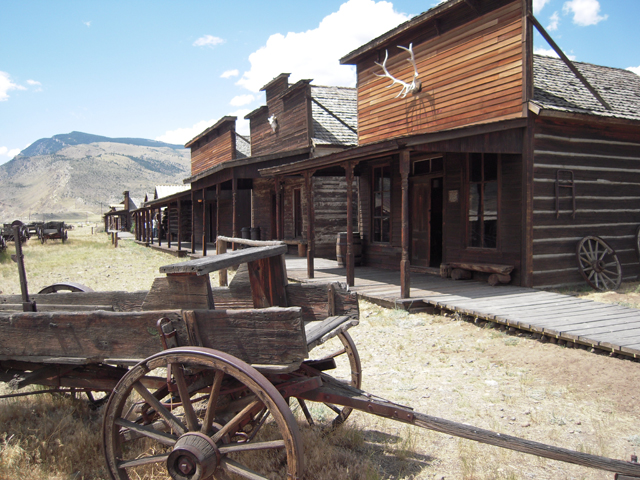 old town trail, cody wyoming