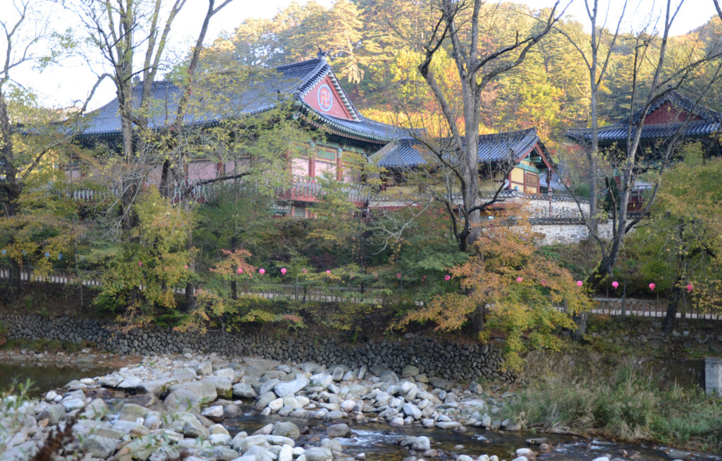buddhist temple, korea