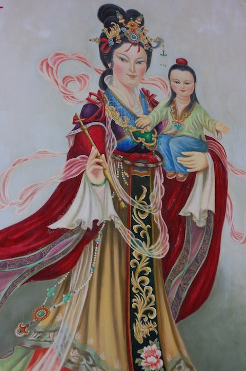 Chinese Madonna and Child