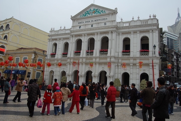 Holy Hopuse of Mercy on Senate Square in Macau