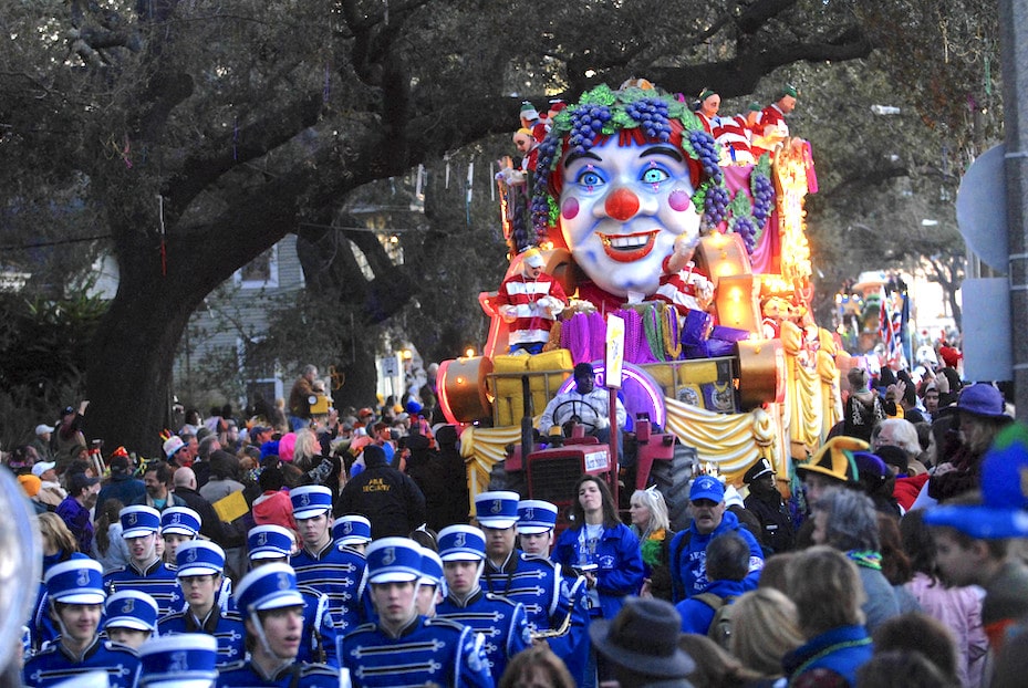 New Orleans Margi Gras Parade