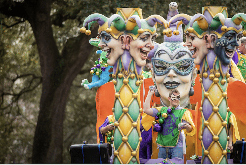 New Orleans Mardi Gras parade