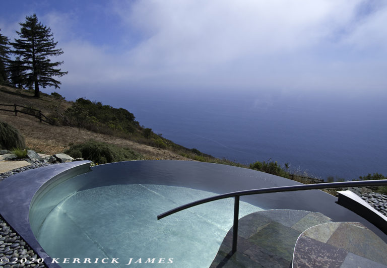 Infinity pool at Post Ranch Inn, Big Sur