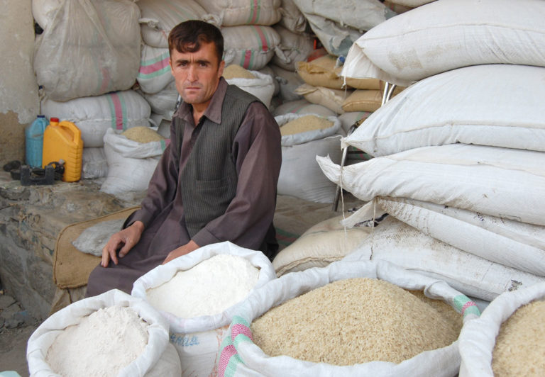 Afghanistan, grain merchant