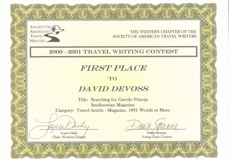 East West News Service - Award - 01