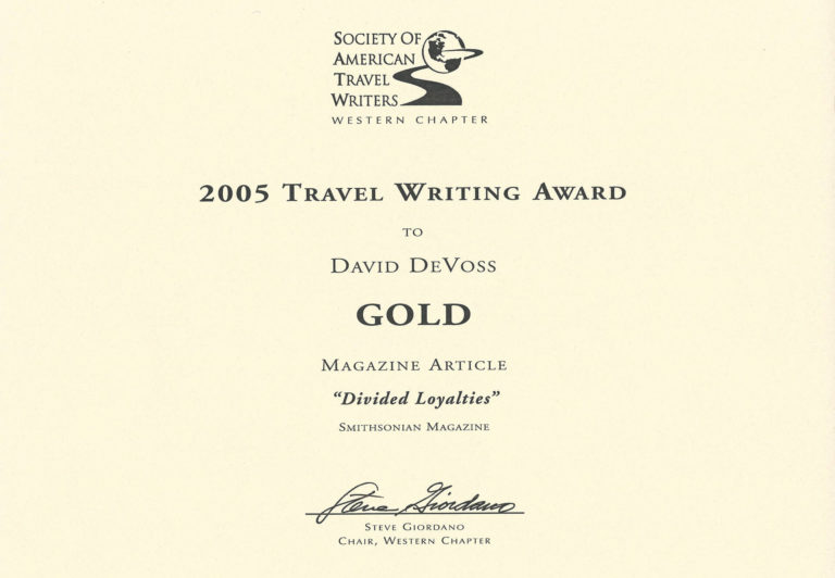 East West News Service - Award - 03