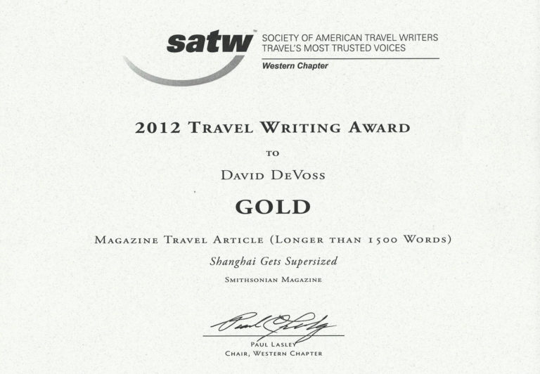 East West News Service - Award - 07