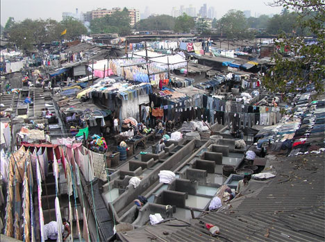 Dhobi Ghat is where Mumbai does laundry