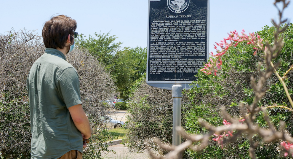 Korean Texan Historical Marker Korean Texan Historical Marker