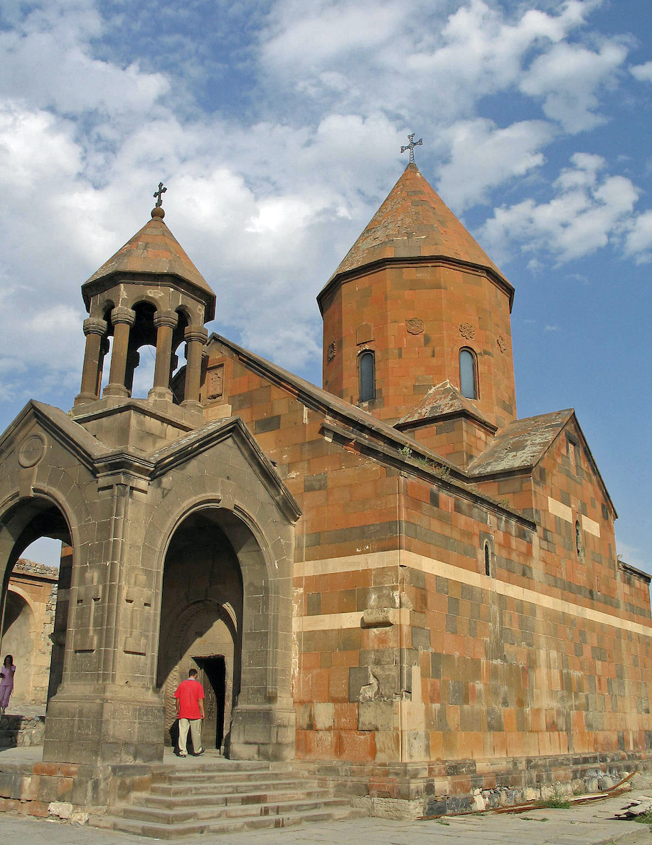 Armenia's Khor Virap monastery where St. Gregory was imprisoned for 13 years. 