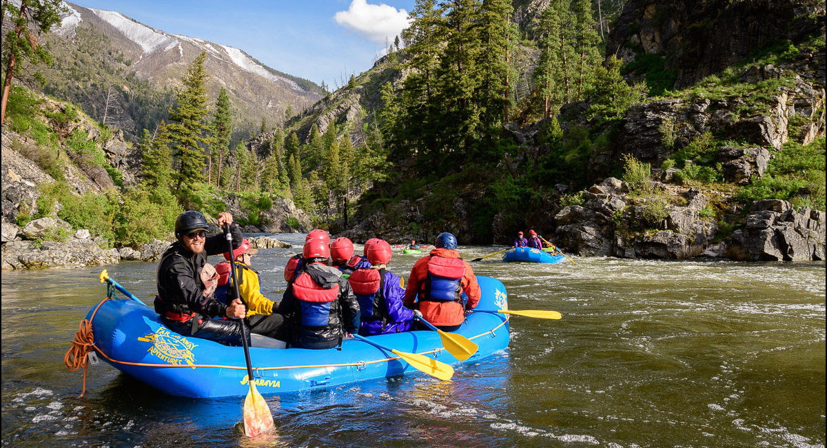 Guide Ross Cooper shares his joy of running the river.