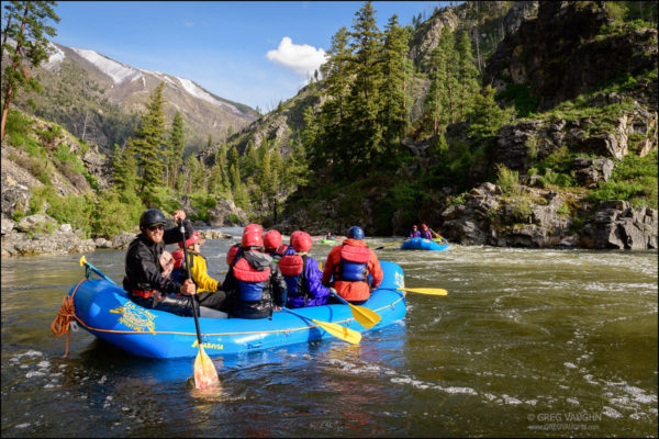 Guide Ross Cooper shares his joy of running the river.