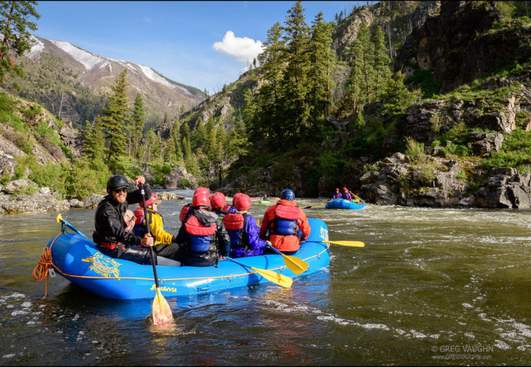 Guide Ross Cooper shares his joy of running the river.