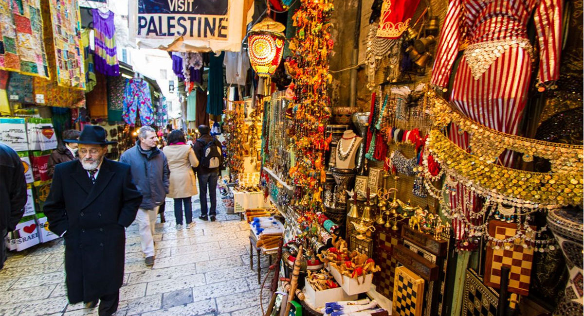 With its colorful market and narrow alleys, the Muslim quarter is the most densely populated section of the Old City.