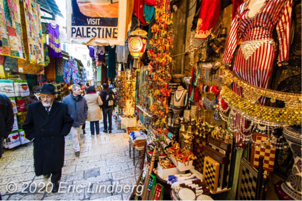 With its colorful market and narrow alleys, the Muslim quarter is the most densely populated section of the Old City.