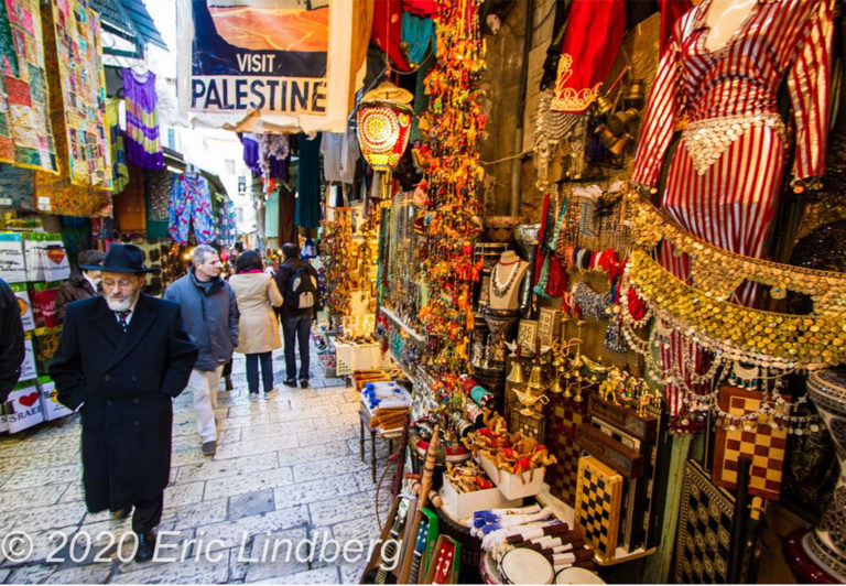 With its colorful market and narrow alleys, the Muslim quarter is the most densely populated section of the Old City.