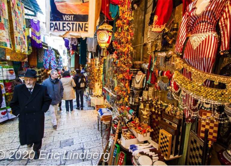 With its colorful market and narrow alleys, the Muslim quarter is the most densely populated section of the Old City.