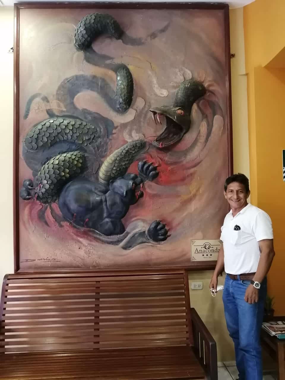 Iquitos artist Duber Rengifo Trigoso