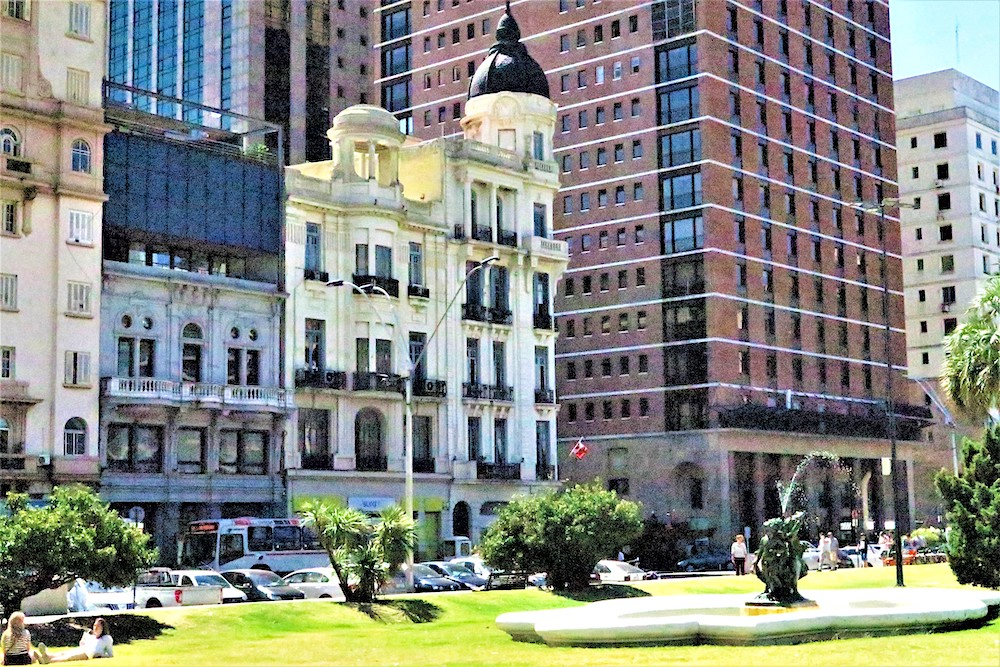 Montevideo, Uruguay downtown