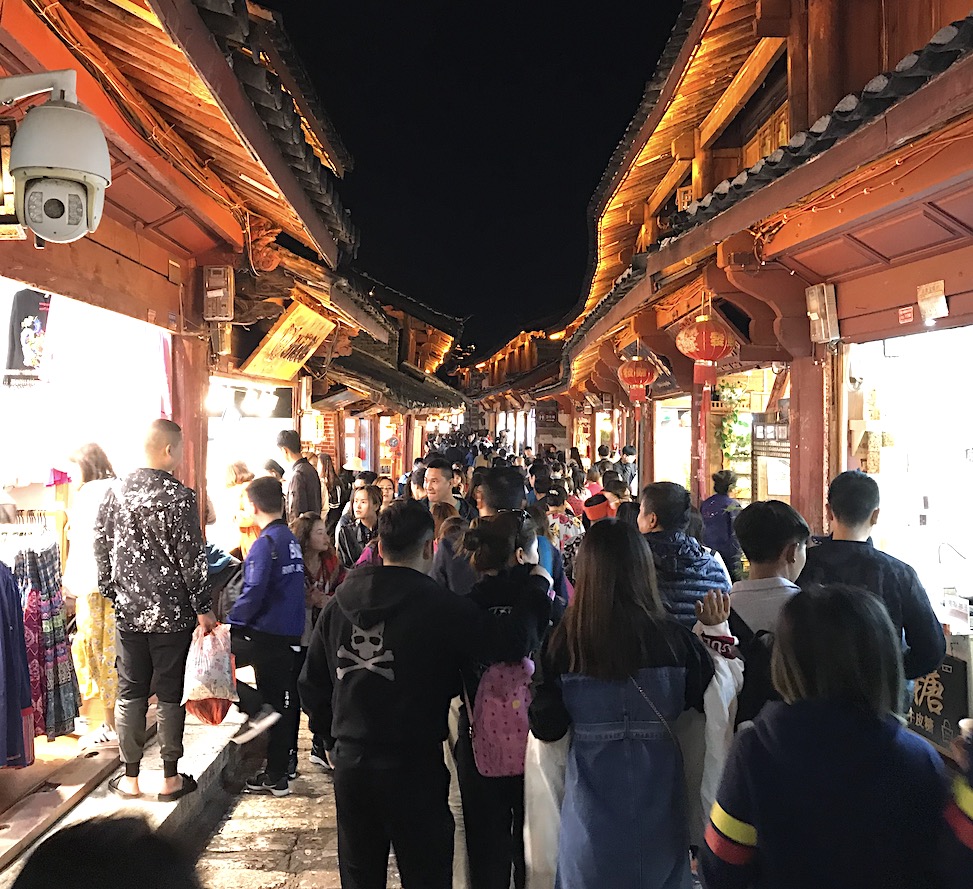 Lijiang, China nightlife