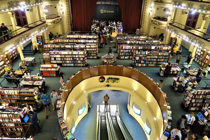 Al Ateneo Grand Splendid book store