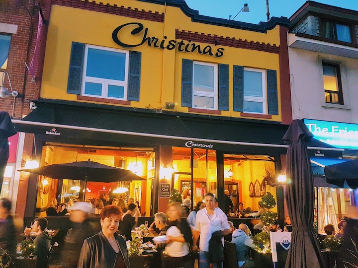 Christinas Restaurant in Toronto"s Greektown