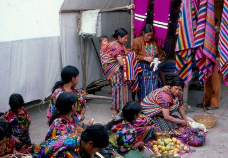The market here is most famous for its textiles, in particular huipils, traditional garments worn by indigenous women and girls in Guatemala. Usually decorated with intricate designs, every huipil takes between 3-12 months to make. Different regions of the country use different tones and patterns, but arguably the best quality huipils are found in Chichi.