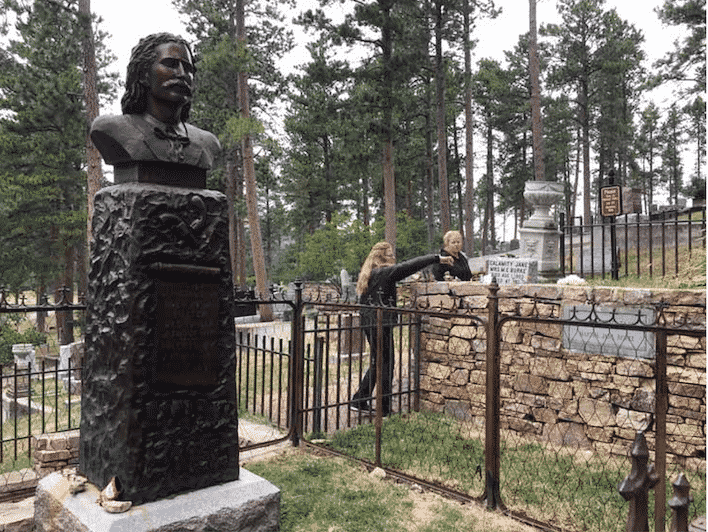 Deadwood graves of Wild Bill & Calamity