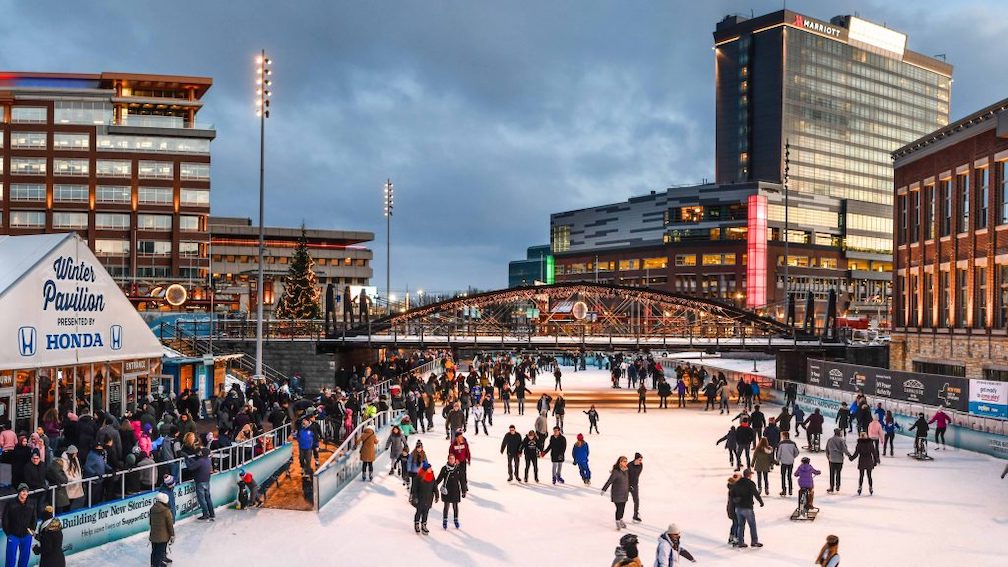 Canalside in Buffalo