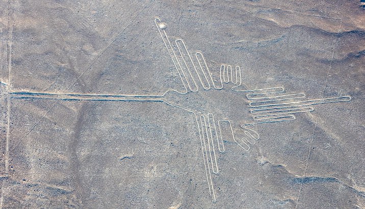 The Hummingbirtd, Nazca Lines, Peru