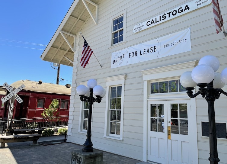 Calistoga Railroad Station 