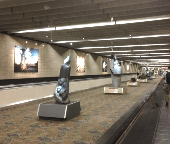 Atlanta's Hartsfield Airport art