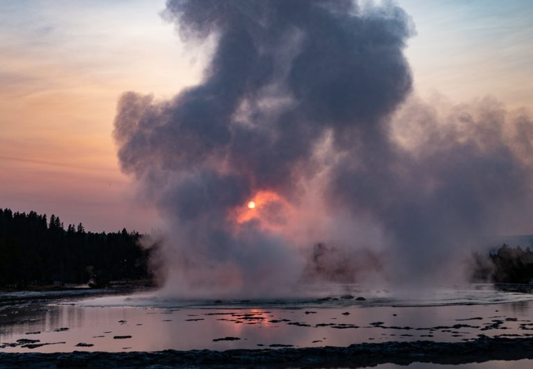 Yellowstone National Park, our nation’s first national park, is home to over 10,000 hydrothermal features, of which 500 are geysers.