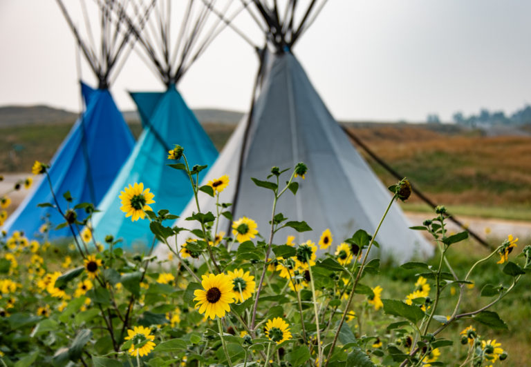 Montana is home to seven Indian reservations, including the Crow Reservation (shown here), which is the largest.