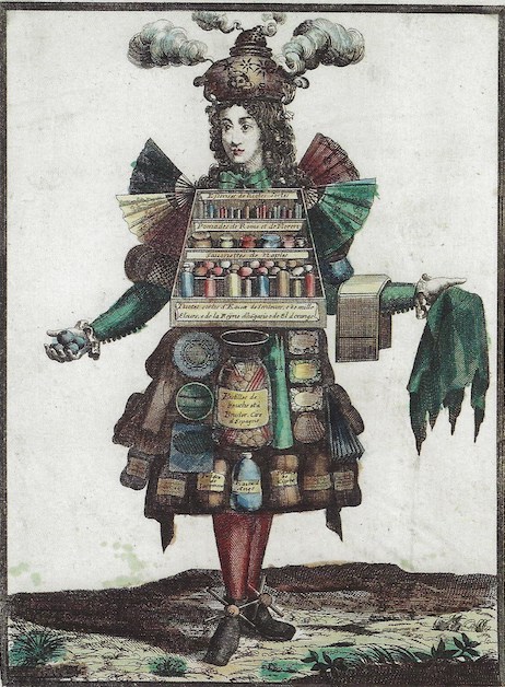 Paris Perfume Seller, 1695