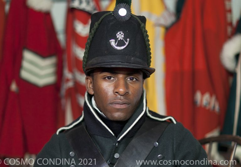 In 1813 about 50 Free Colored men made up the Black Corps fighting for the British army in Upper Canada. Most were stationed in and around Fort George at Niagara on the Lake.