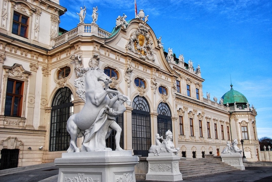 Belvedere Museum in Vienna