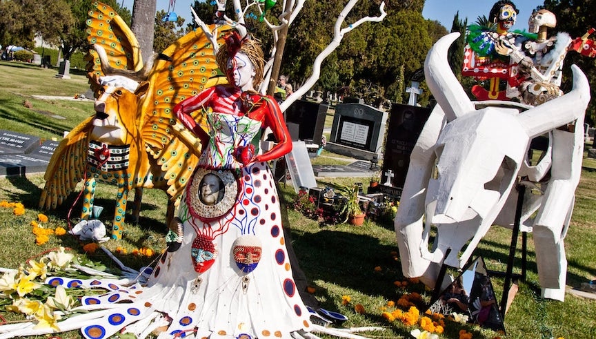 Dia de los Muewrtos, Hollywood Forever Cemetery