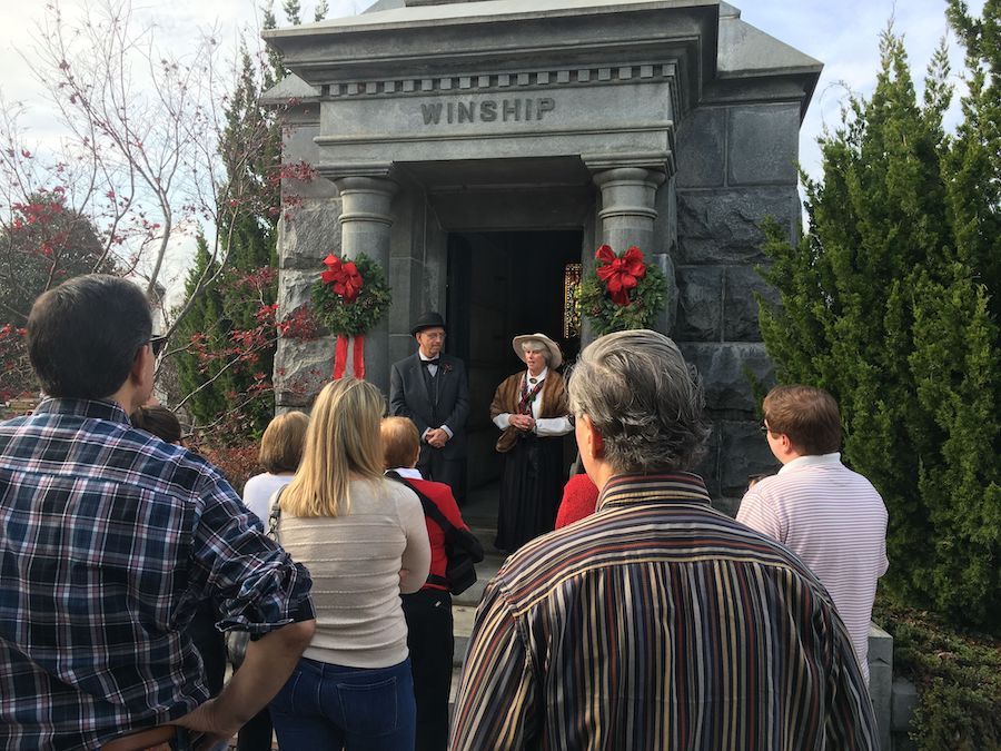 Victorian Holiday, Atlanta's Oakland Cemetery