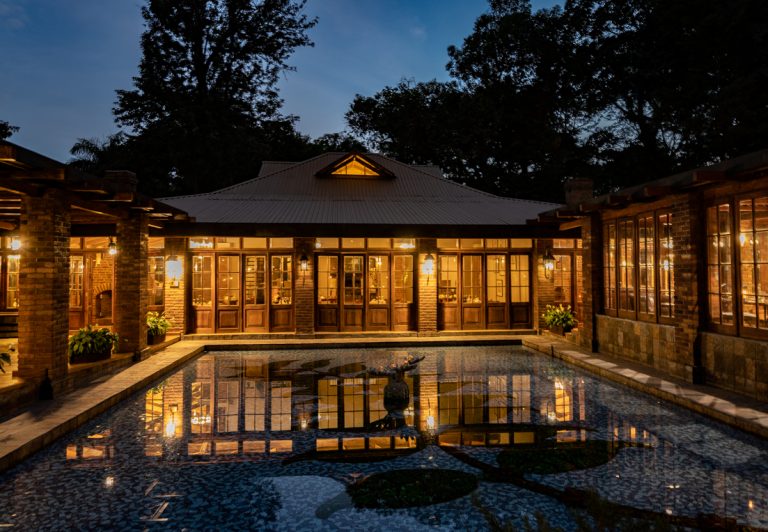 The Arusha Coffee Lodge is an elegant choice for relaxation before or after a multi-day safari adventure.