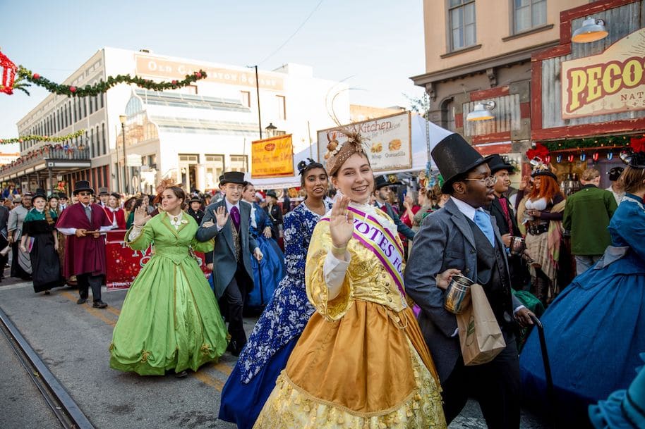 Dickens on the Strand Christmas Parade