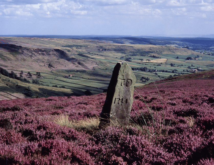 Aigin Stone on Pennine Moors