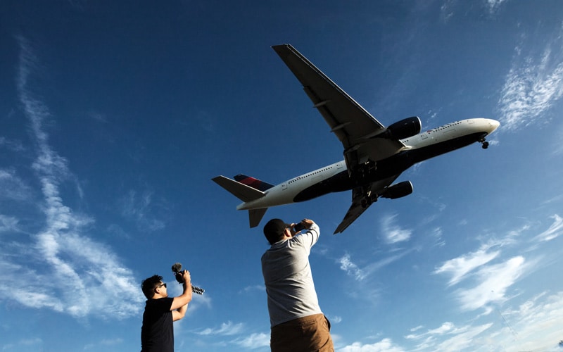 Plane Spotters in Southern California