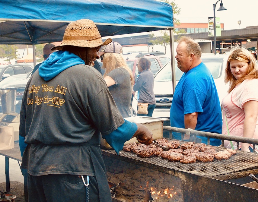 Eastern Market vendor. Photo by Mary Bergin