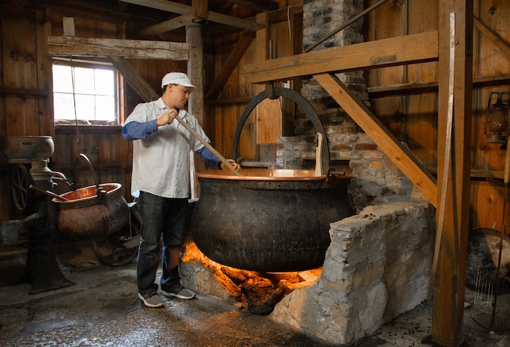 Swiss Historical Village Harvest Fest in New Glarus, Wisconsin transports festival goers back in time.