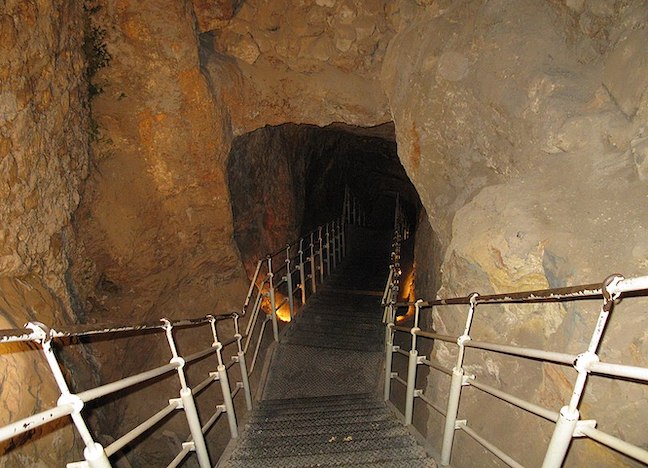 19th Century shafts dug by British engineer Charles Wilson